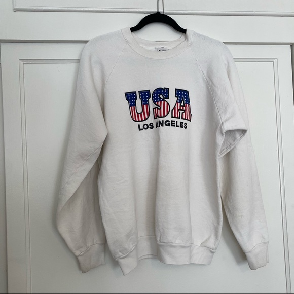 VINTAGE USA Los Angeles Sweatshirt - Picture 2 of 5